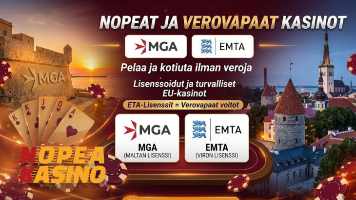 Nopeat ja verovapaat kasinot